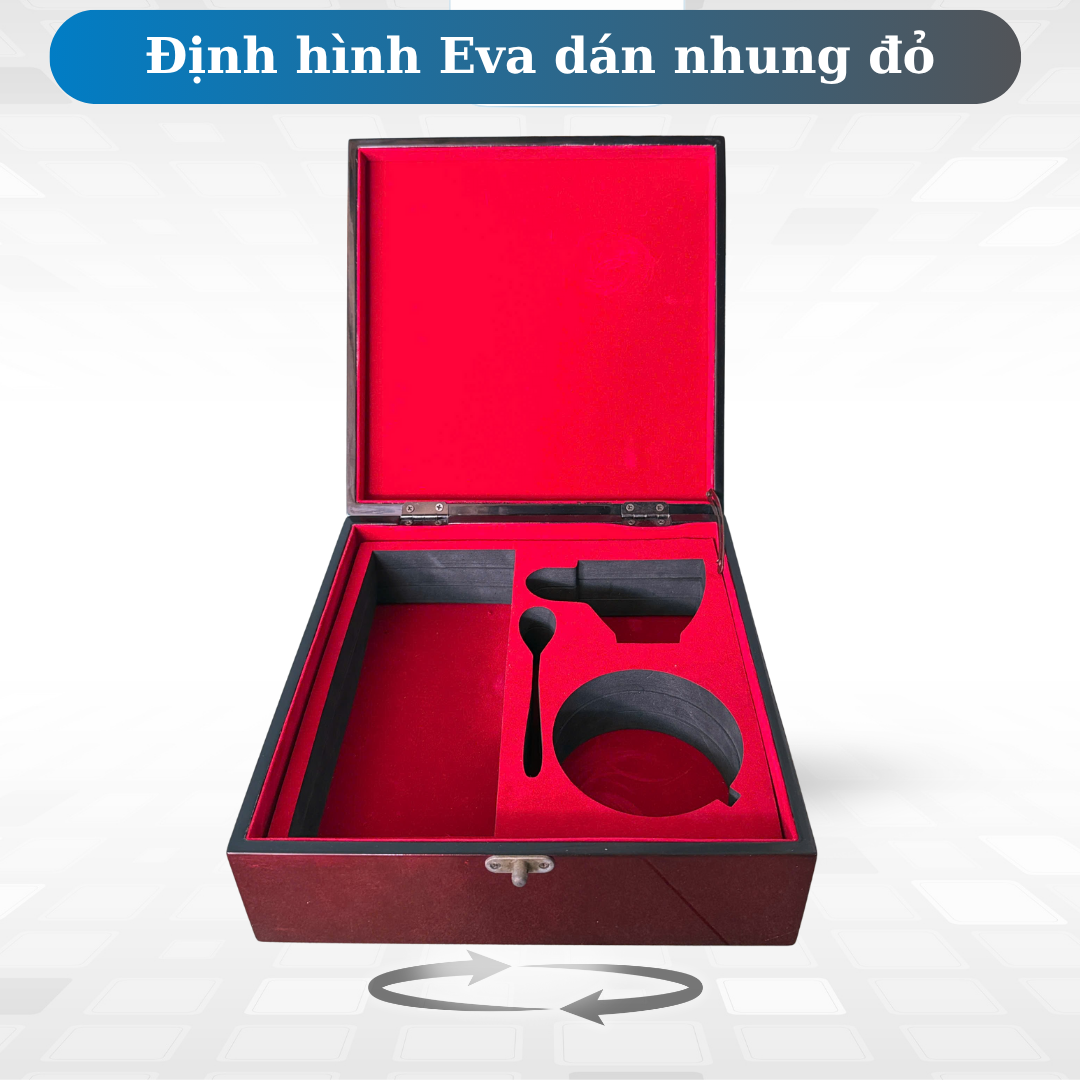 Gia công mút dán nhung
