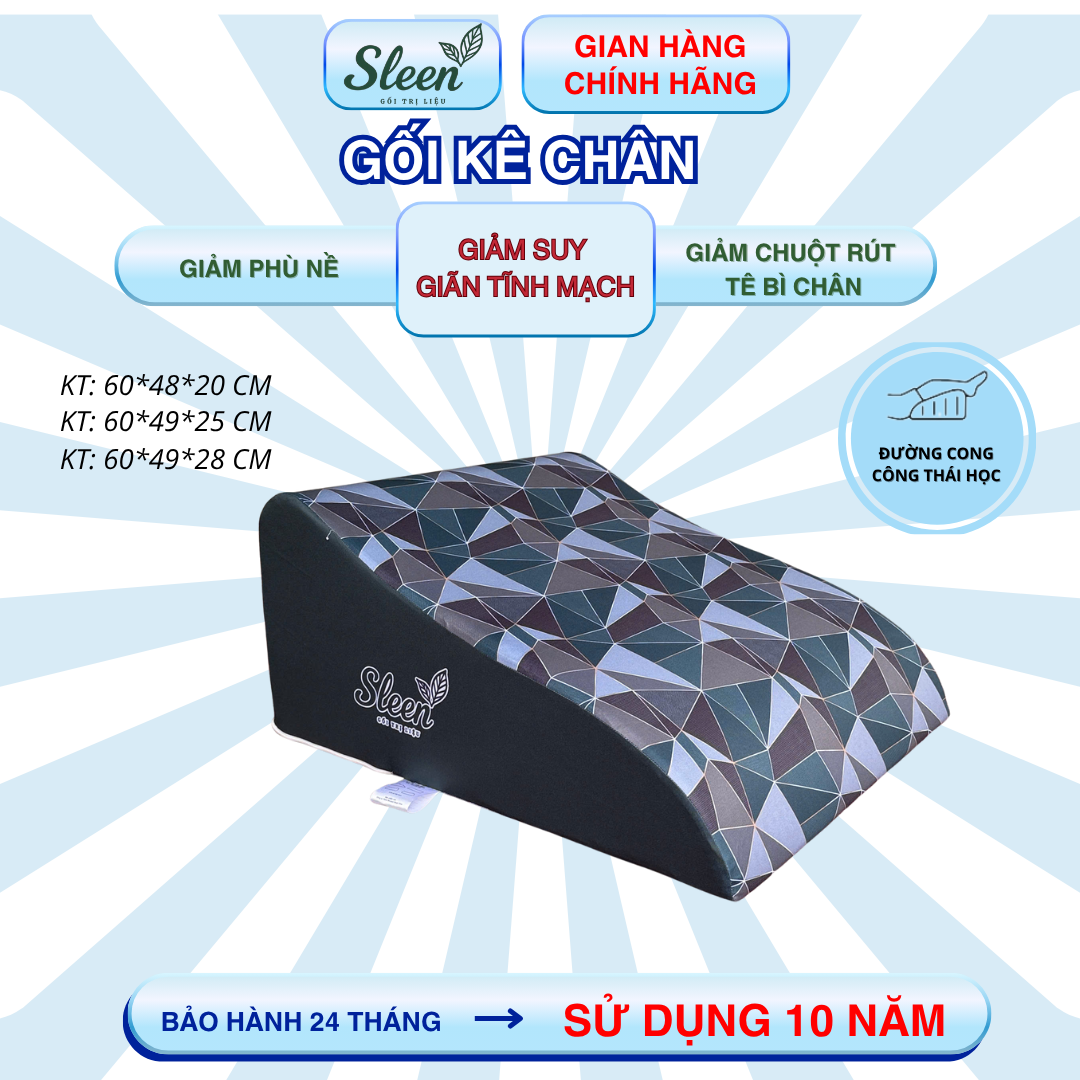 Gối kê chân giãn tĩnh mạch – Giải pháp nâng niu đôi chân, bảo vệ sức khỏe mỗi ngày 1