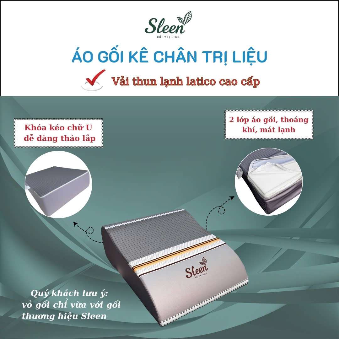 gối kê chân sleen