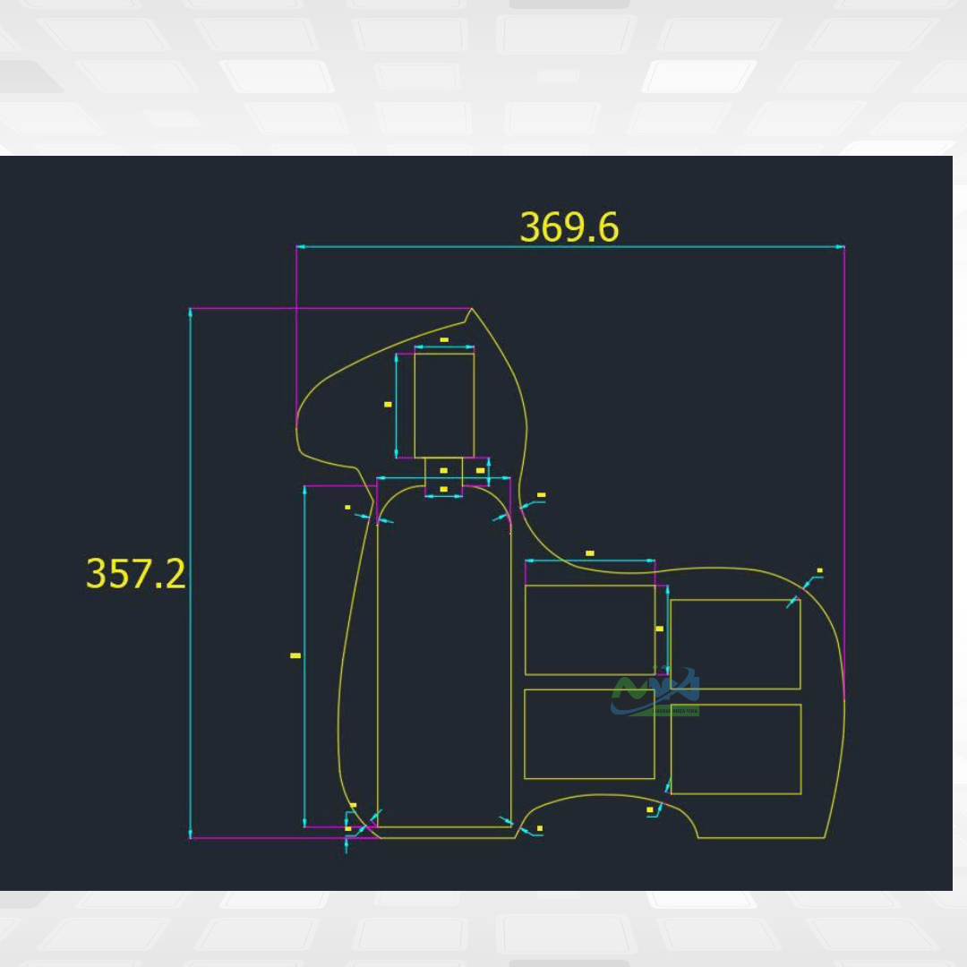 mút xốp định hình lót set quà tết cao cấp